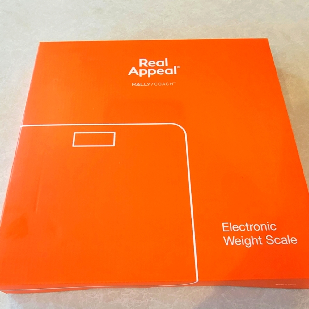 Real Appeal electronic Weight & Food scales, selling as a set, New in box